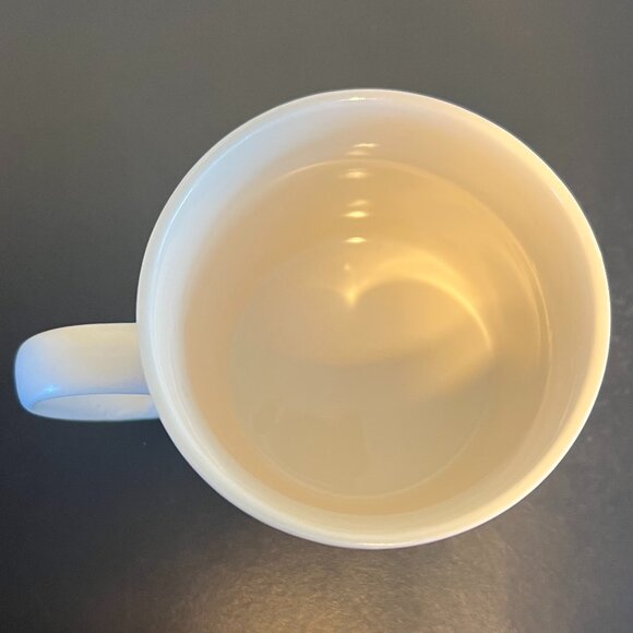 DesignPac Red with White Christmas Holiday Pine Trees Oversized Ceramic Mug - Picture 8 of 11